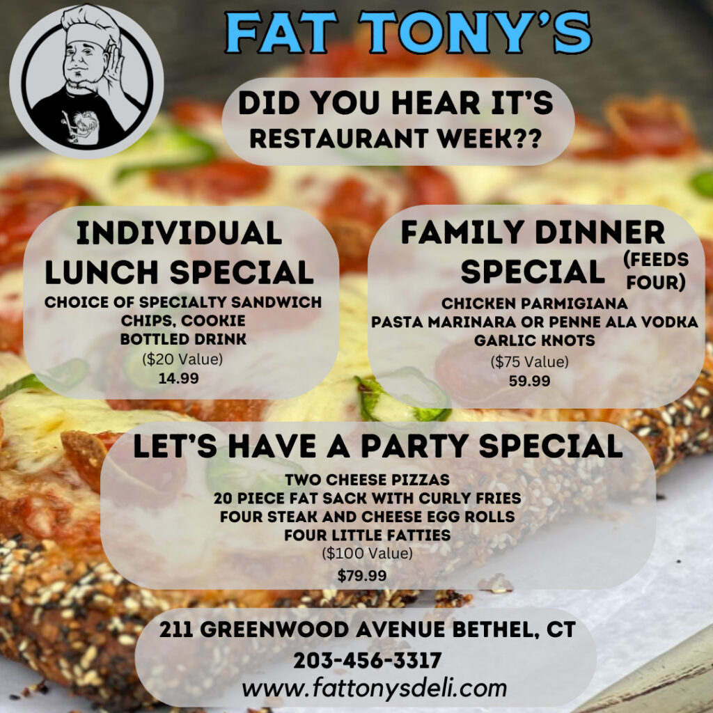 Fat Tony Restaurant Week